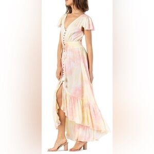 Tiare Hawaii New Moon High Low Beach Dress Women  Fairy Vacation Elegant Coastal